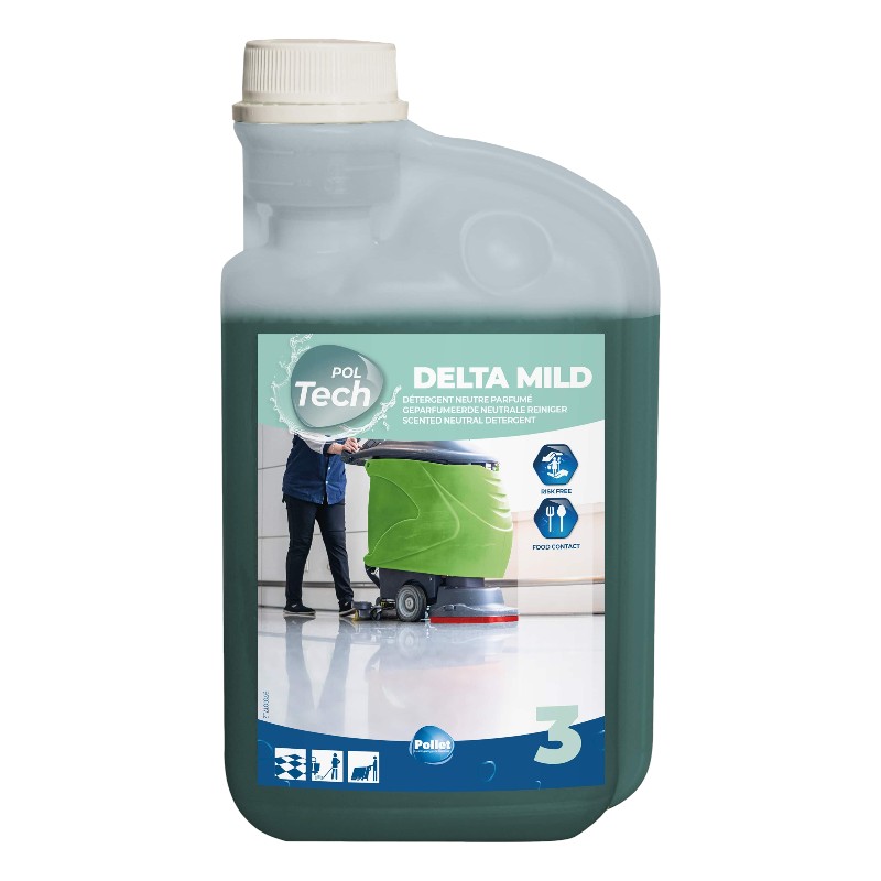 Polgreen Delta Mild - Détergent neutre parfumé - 1L